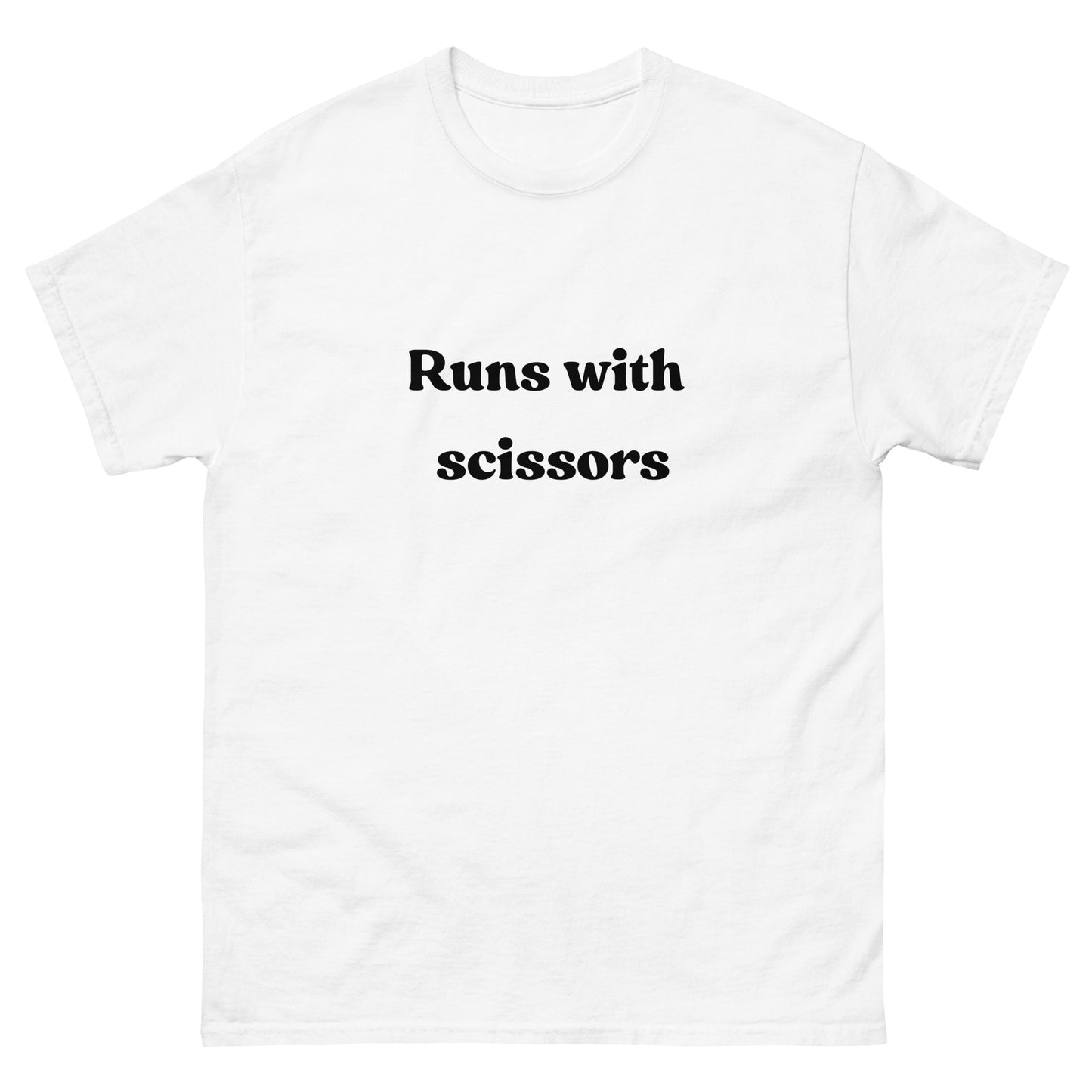 Runs with scissors T-Shirt