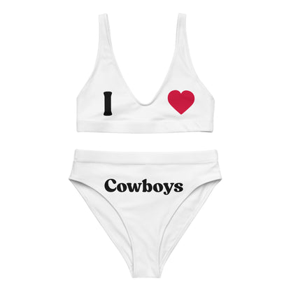 I Heart Cowboys Bikini