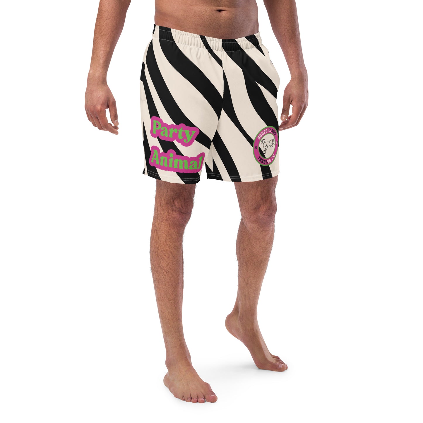 Party Animal (Zebra) Swimtrunks