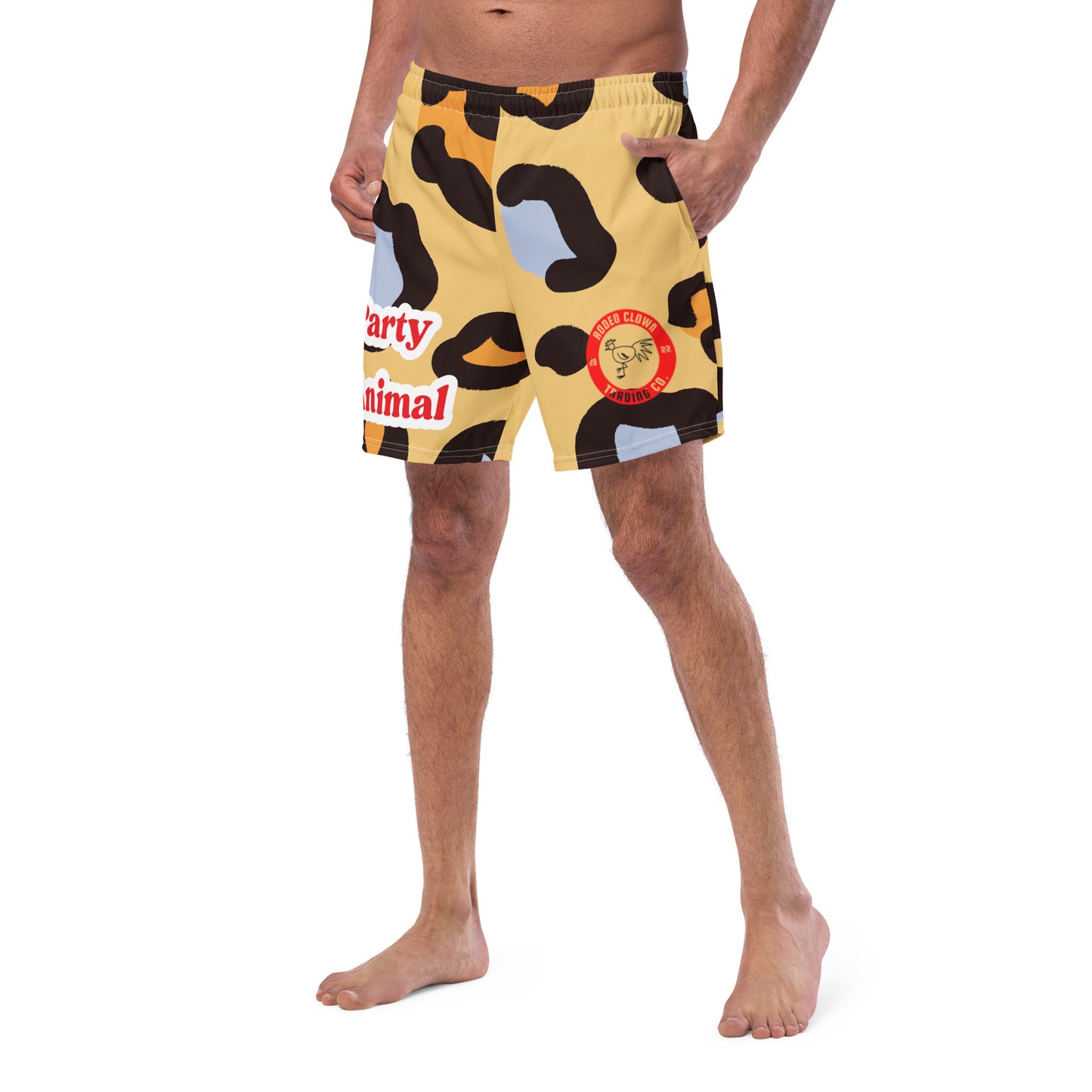 Party Animal (Leopard) Swimtrunks