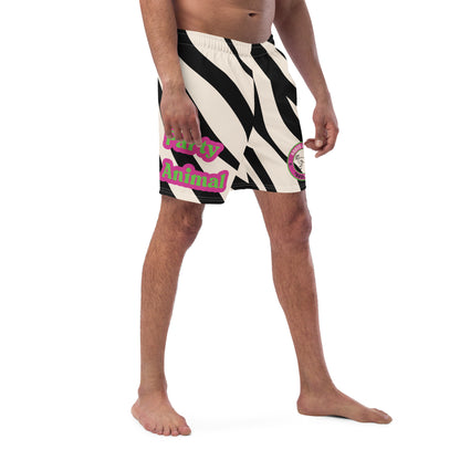 Party Animal (Zebra) Swimtrunks