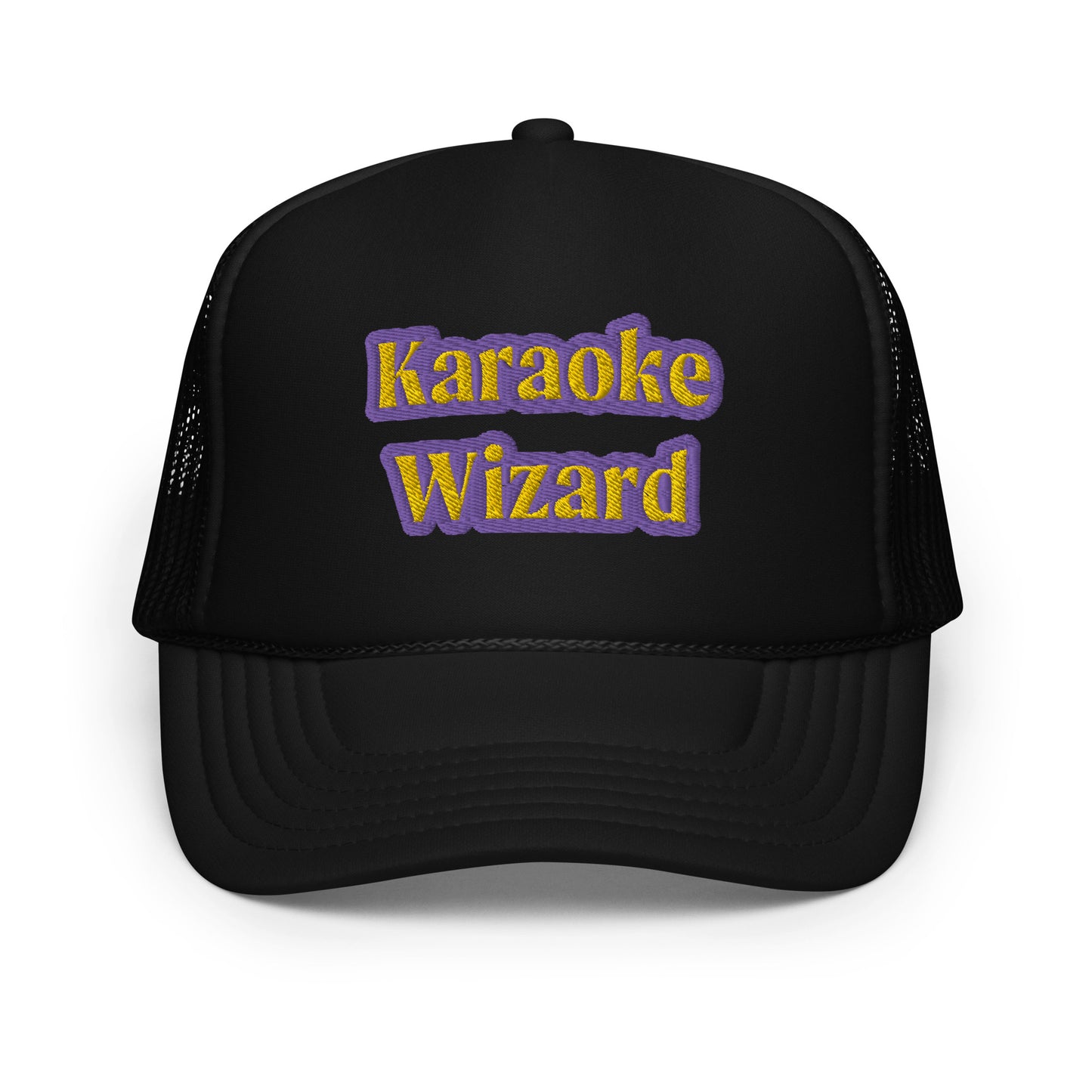 Karaoke Wizard Trucker Hat