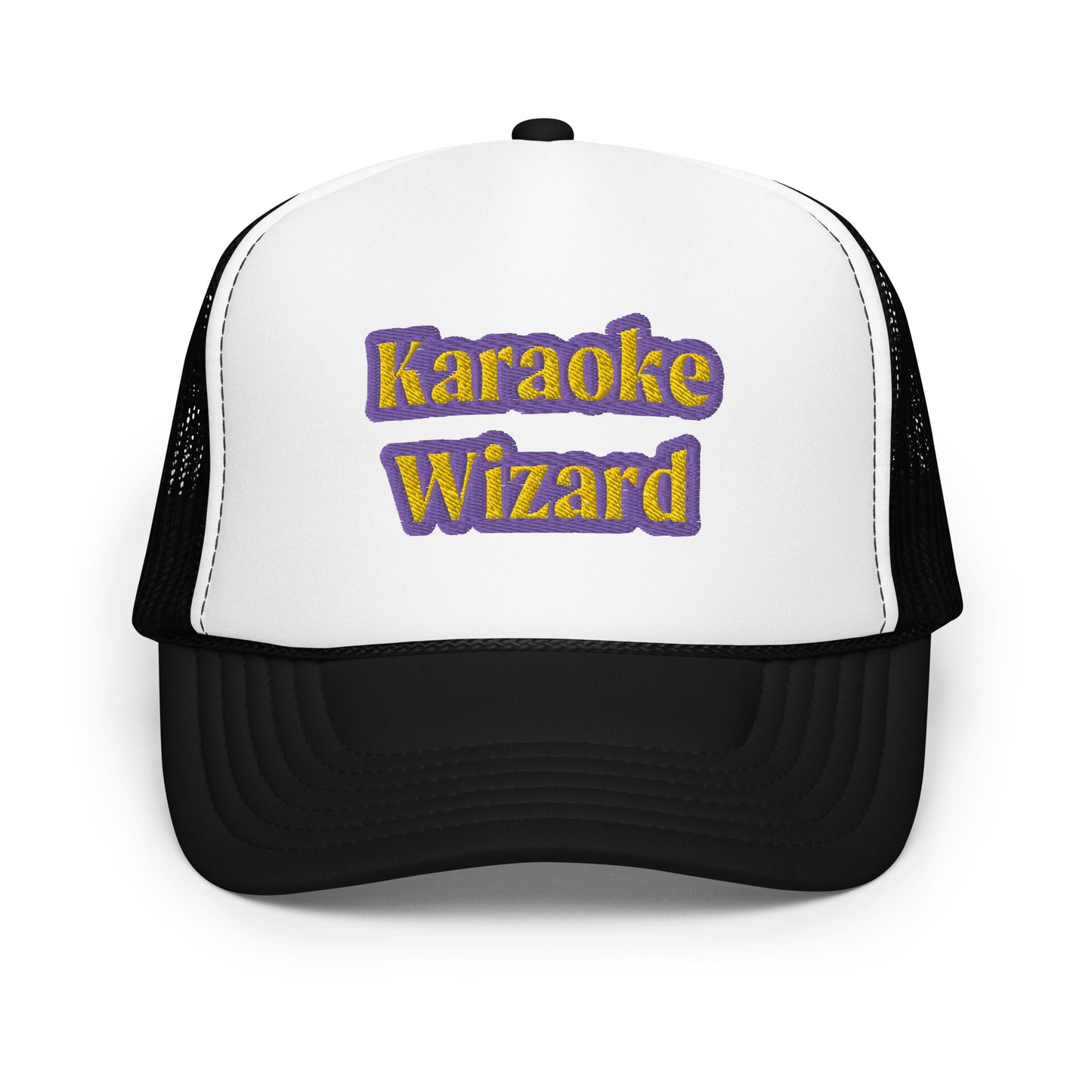 Karaoke Wizard Trucker Hat