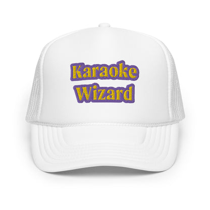 Karaoke Wizard Trucker Hat